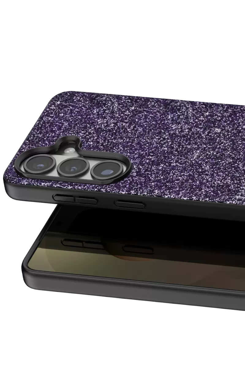 Onegif Samsung Galaxy S26 Plus Bright Simli Kapak - Derin Mor