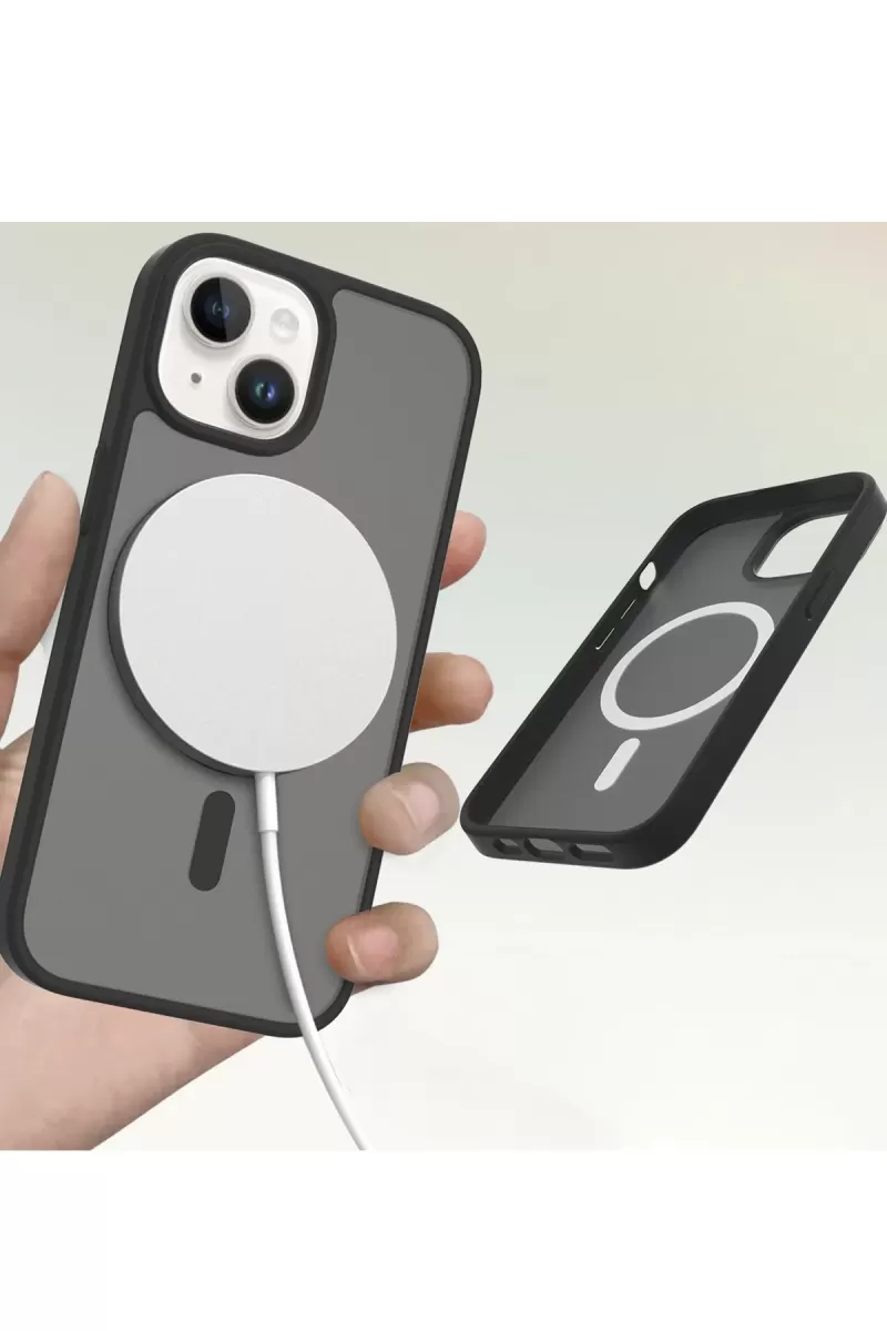 Joko Apple iPhone 15 Jota Magsafe Kapak - Koyu Yeşil