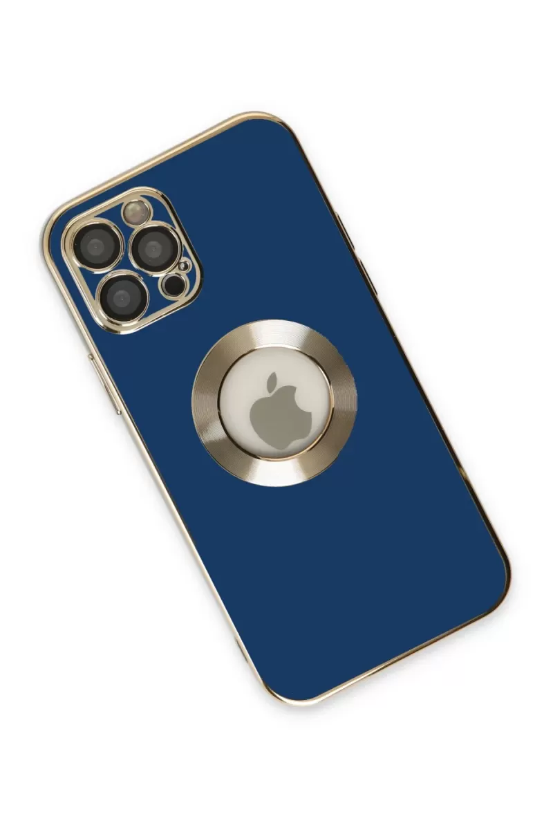 Newface Apple iPhone 12 Pro Kılıf Store Silikon - Mavi