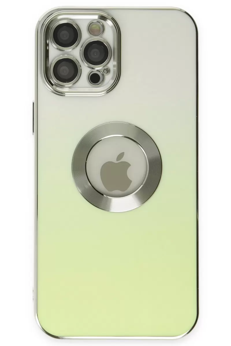 Newface Apple iPhone 12 Pro Max Kılıf Best Silikon - Yeşil