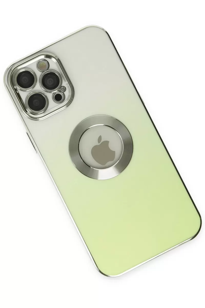 Newface Apple iPhone 12 Pro Max Kılıf Best Silikon - Yeşil