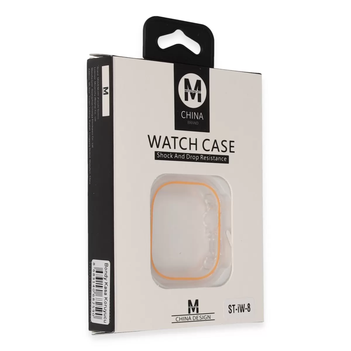 Movenchy Apple Watch 45mm Bondy Kasa Koruyucu - Turuncu