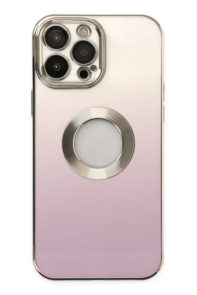 Newface Apple iPhone 13 Pro Max Kılıf Best Silikon - Mor