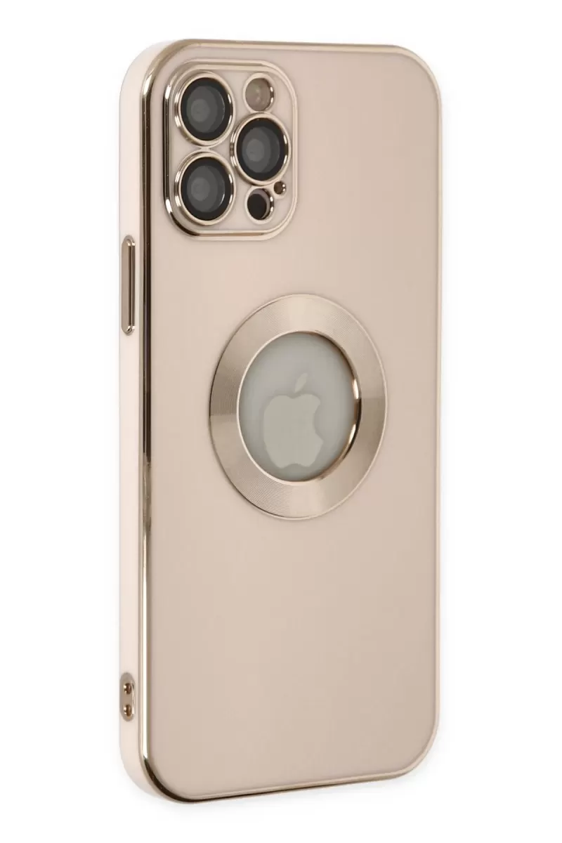 Newface Apple iPhone 12 Pro Max Kılıf Store Silikon - Pembe