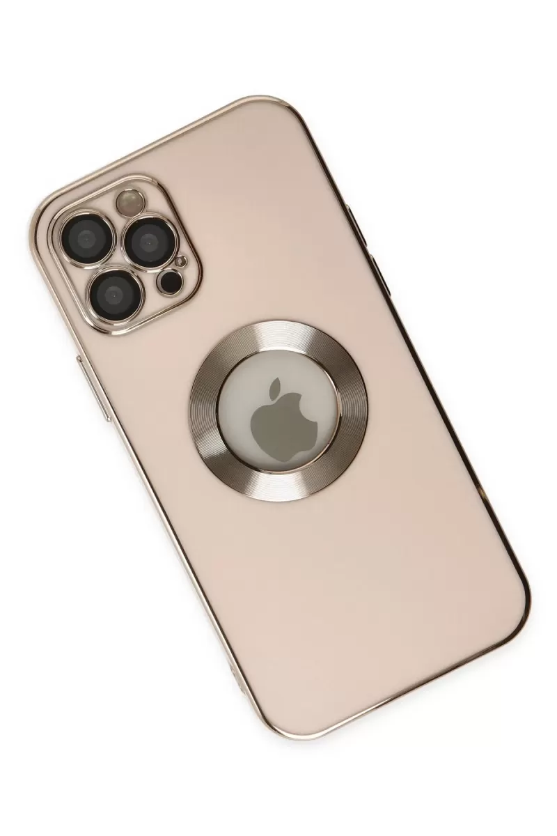 Newface Apple iPhone 12 Pro Max Kılıf Store Silikon - Pembe