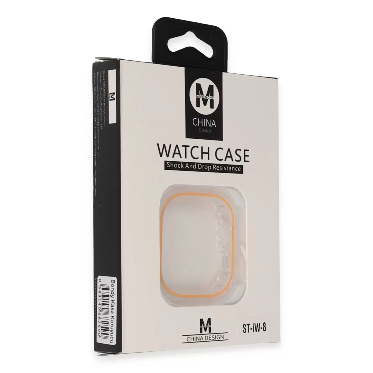 Movenchy Apple Watch Ultra 49mm Bondy Kasa Koruyucu - Turuncu
