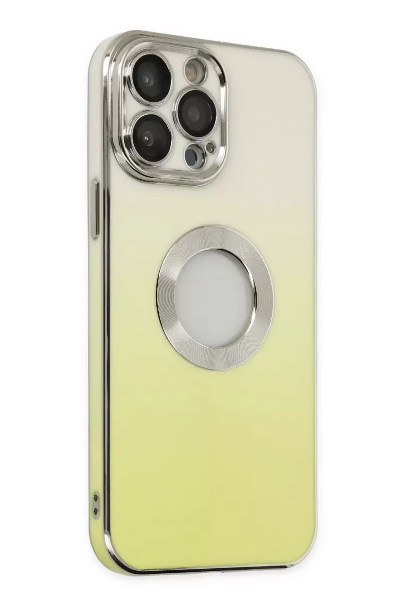 Newface Apple iPhone 13 Pro Max Kılıf Best Silikon - Sarı