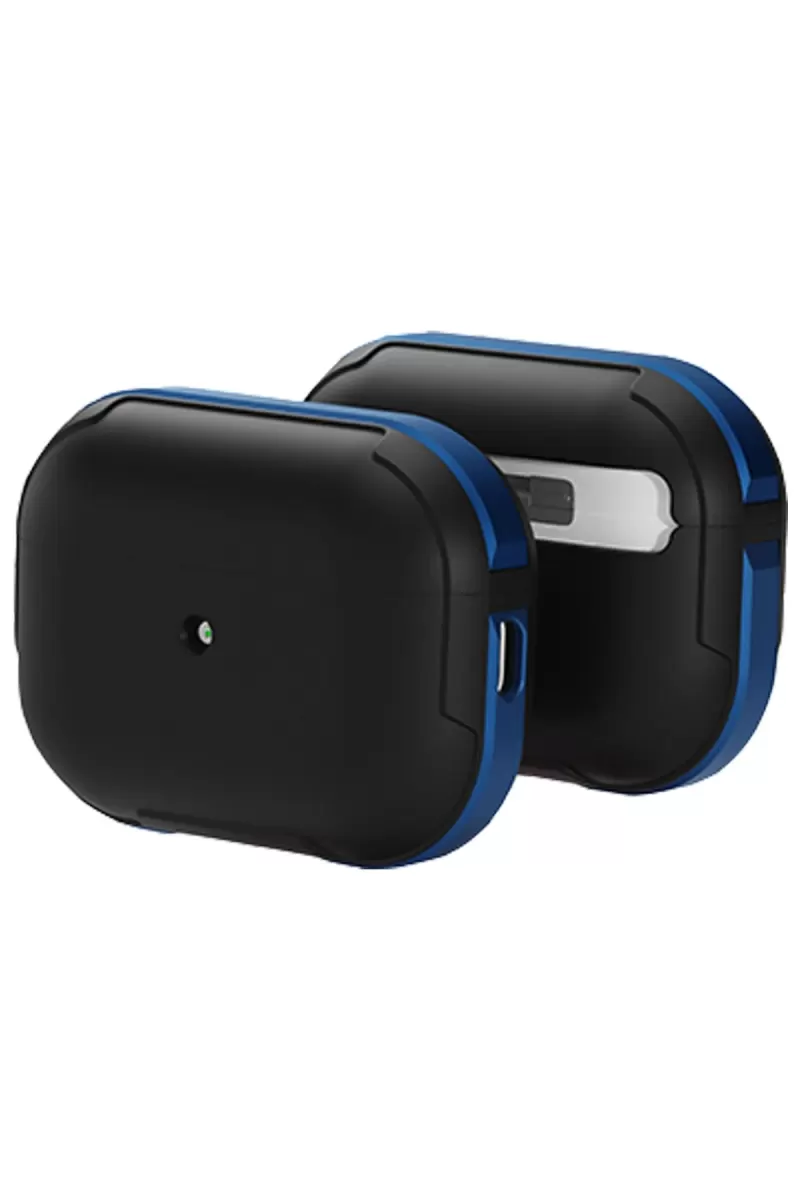 Movenchy Apple Airpods 3 (3.nesil) MO-A8 Armor Kılıf - Lacivert