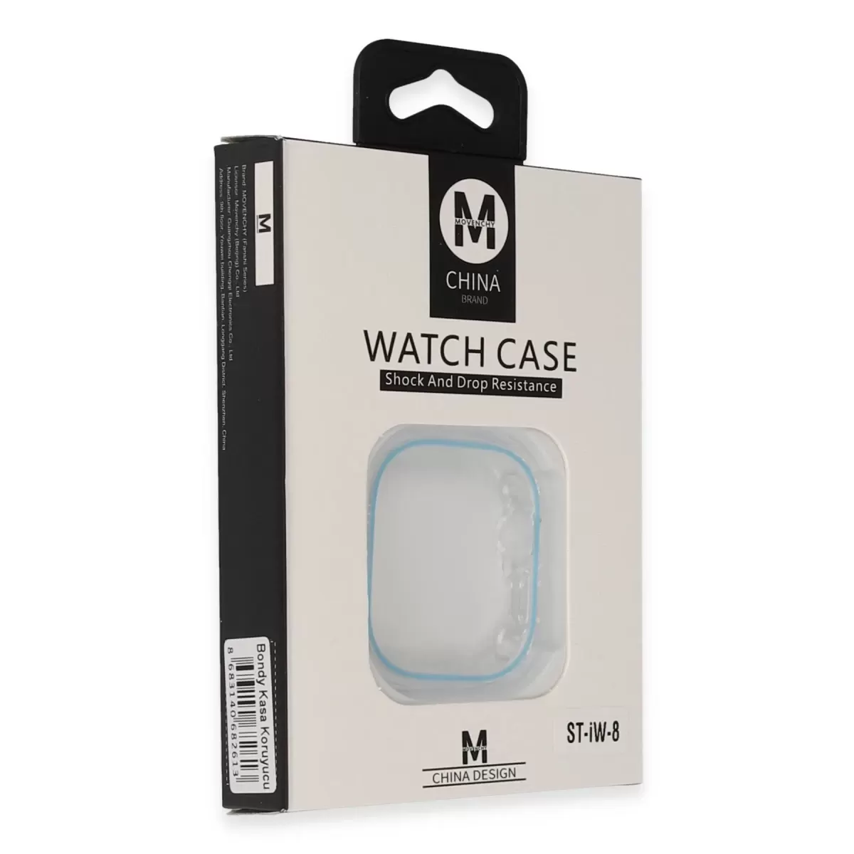 Movenchy Apple Watch Ultra 49mm Bondy Kasa Koruyucu - Sierra Blue
