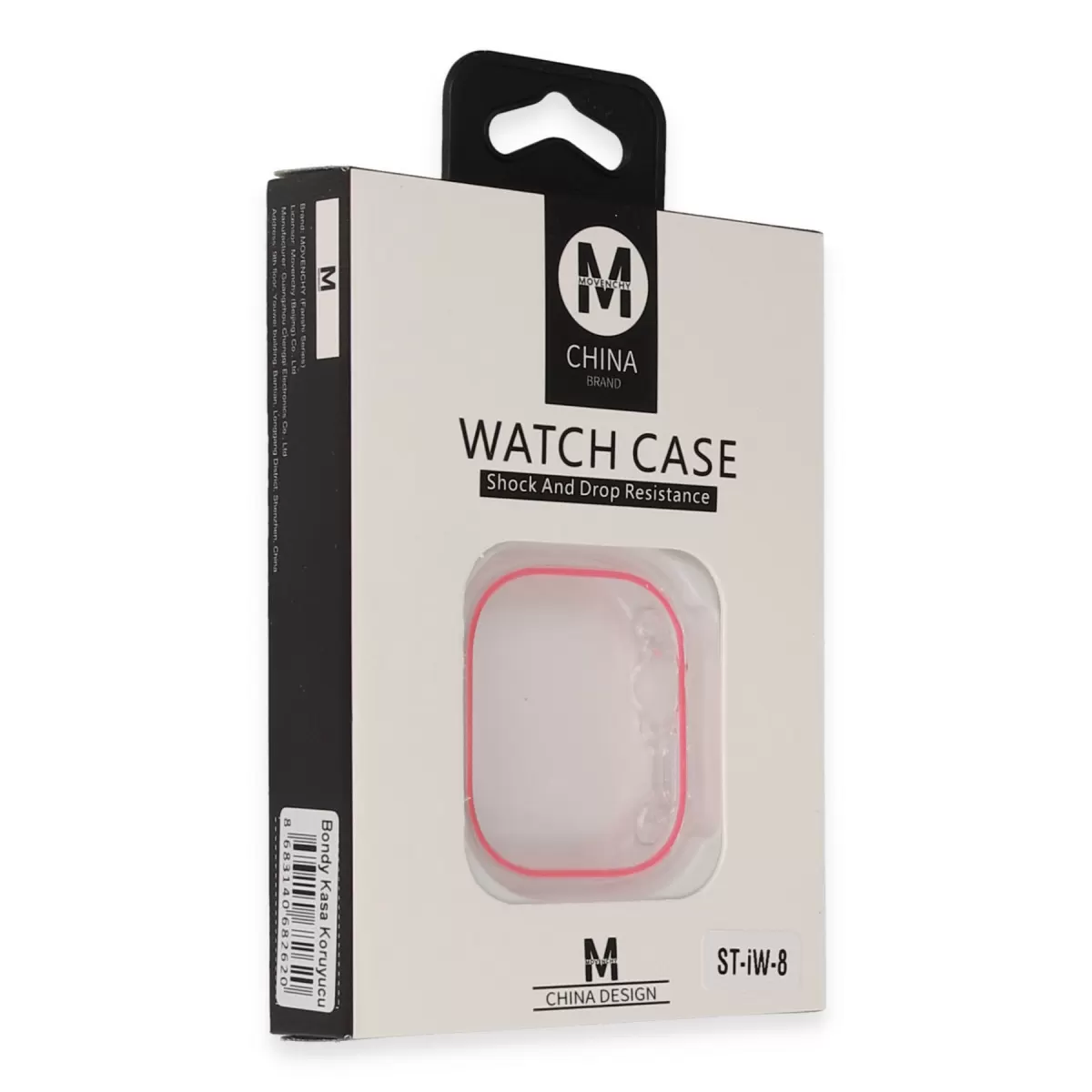 Movenchy Apple Watch Ultra 49mm Bondy Kasa Koruyucu - Pembe