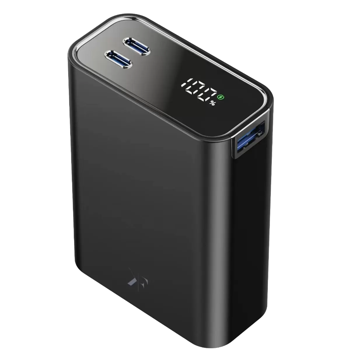 Newface PW501 20.000 mAh Dijital Göstergeli 2 Adet 45W Type-C ve 22.5W USB Çıkışlı Şarj PD Hızlı Şarj Powerbank - Siyah
