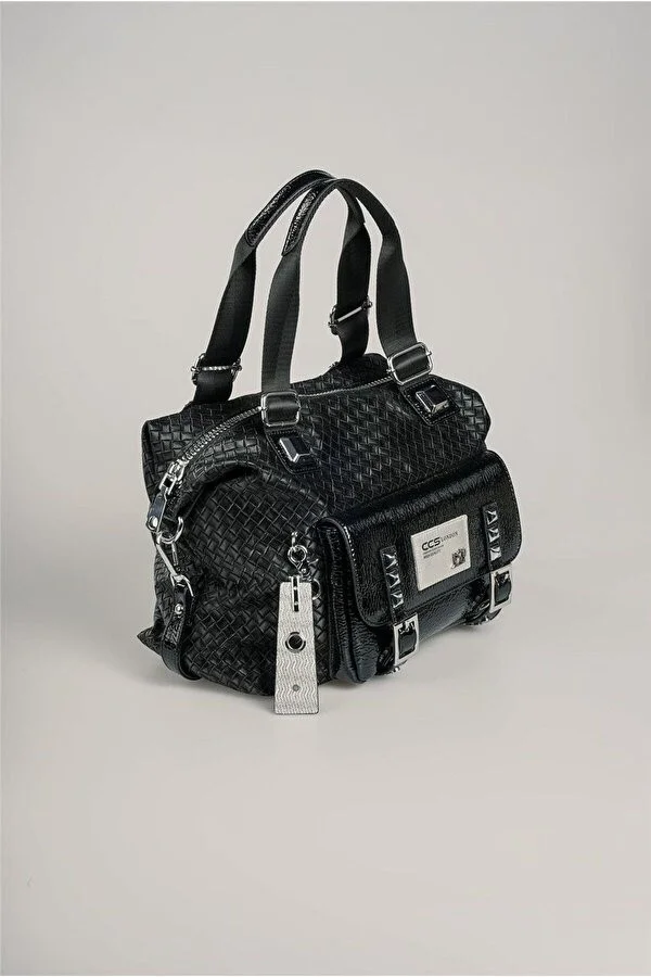 Wawin Siyah Cilt Omuz Çantası