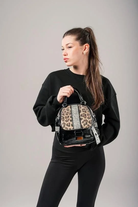 Ojwe Siyah Cilt Kol Ve Sırt Çantası