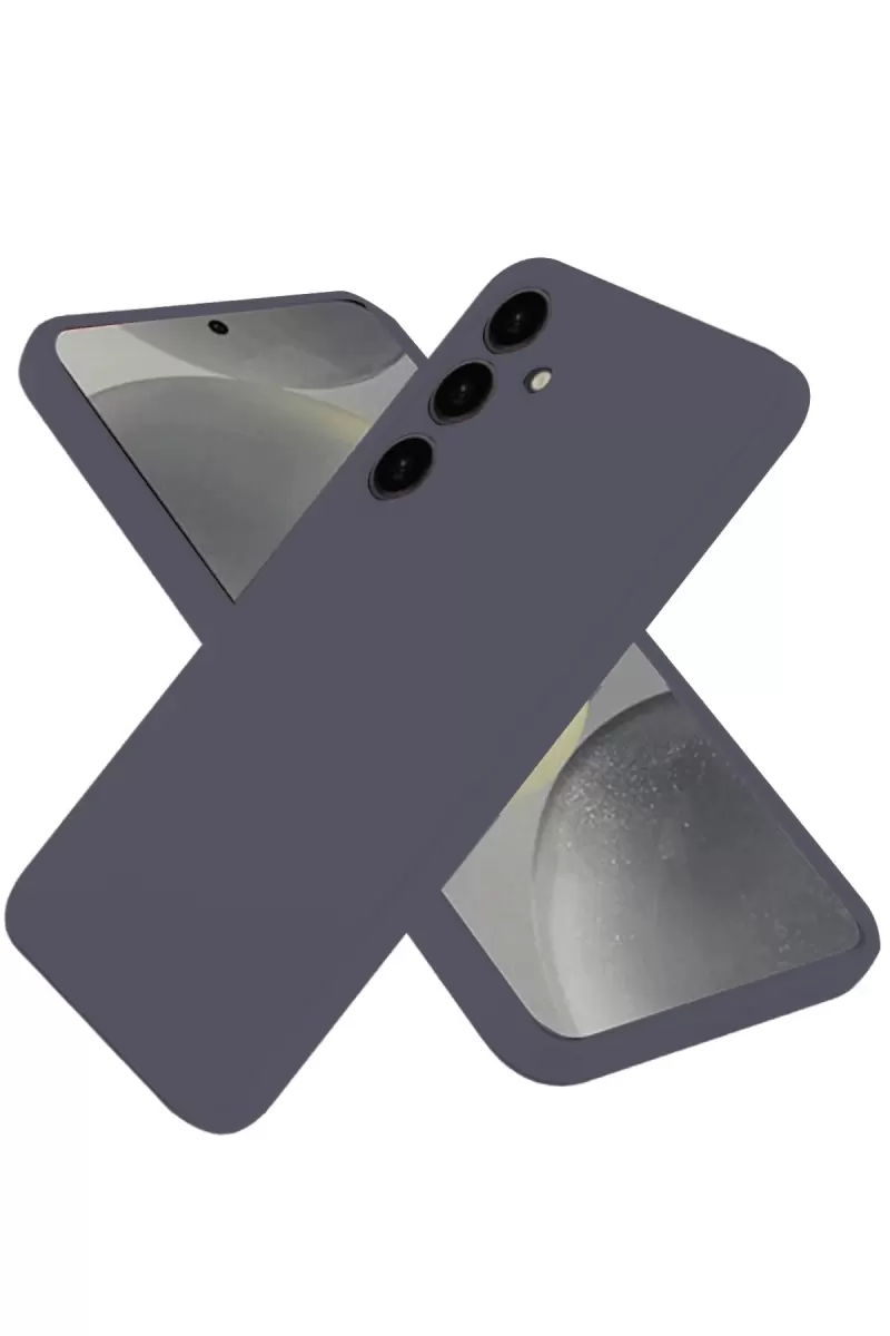 Newface Samsung Galaxy A56 Kılıf First Silikon - Gri