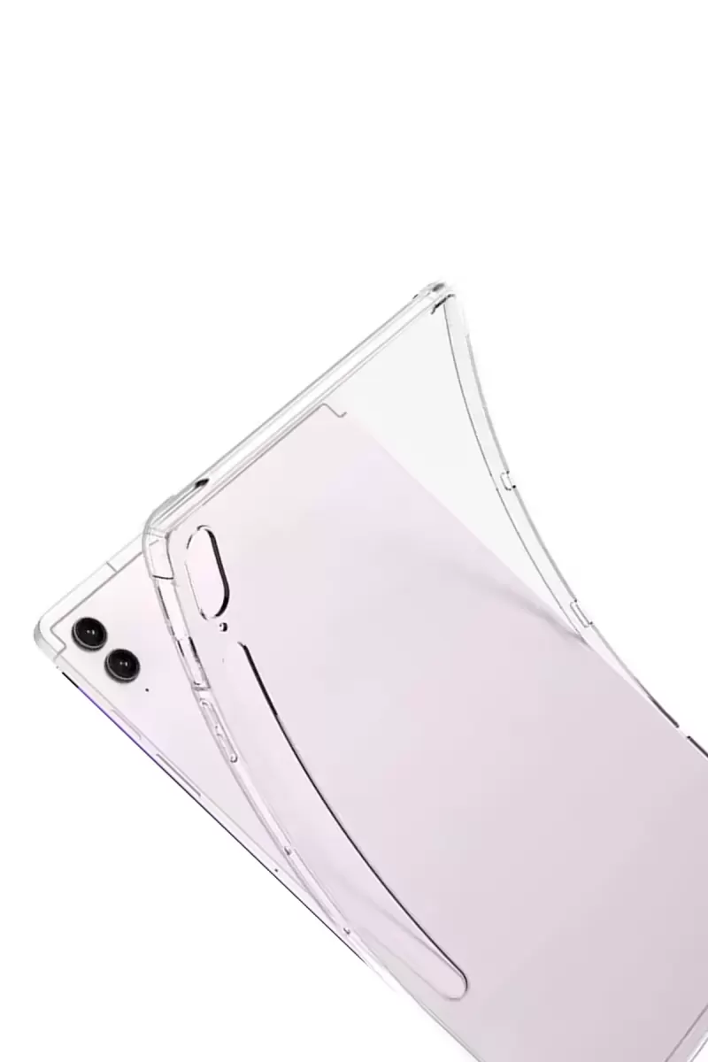 Newface Samsung Galaxy Tab S10 FE Plus 13.1 Kılıf Anti Shock Tablet Silikon - Şeffaf