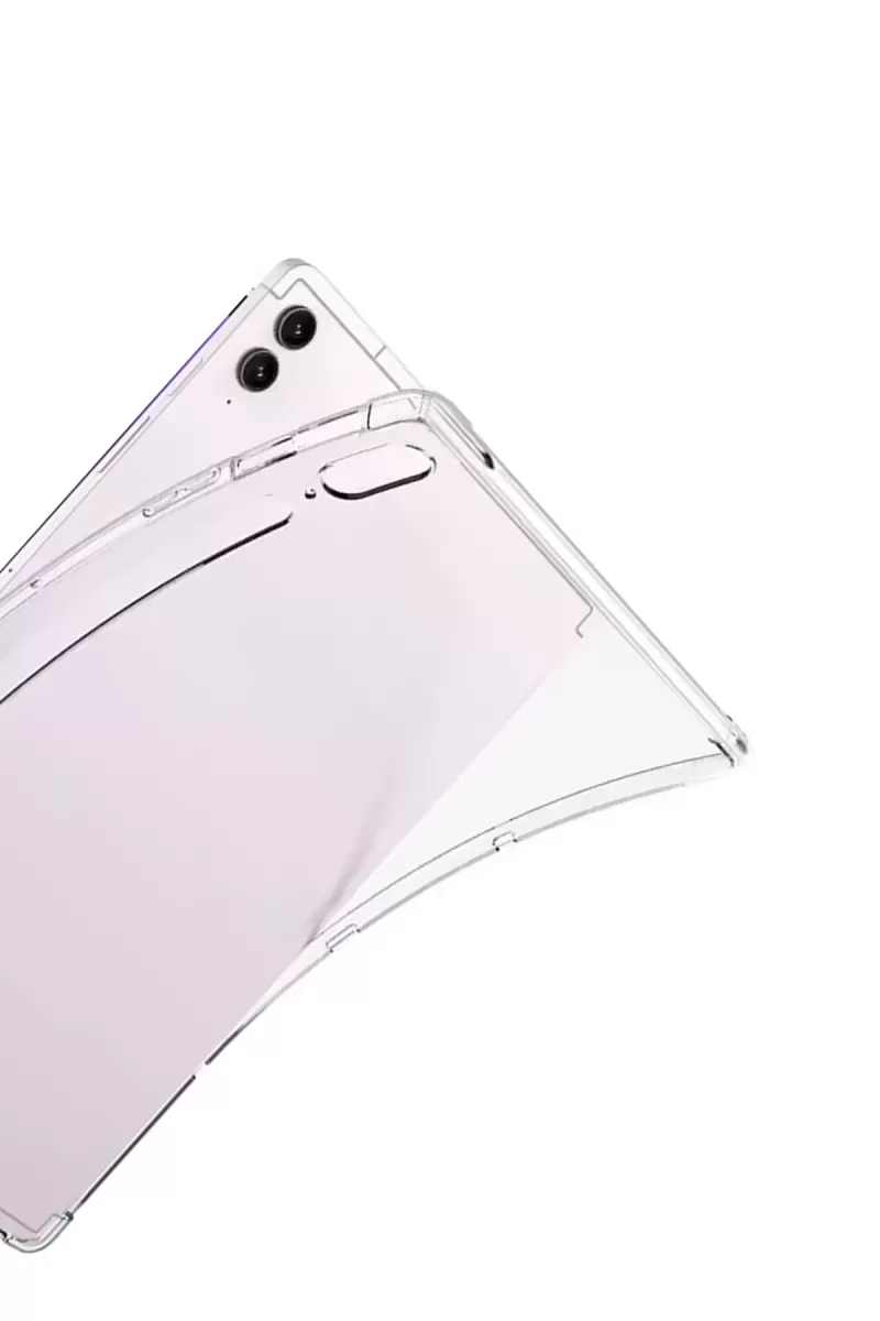 Newface Samsung Galaxy Tab S10 FE Plus 13.1 Kılıf Anti Shock Tablet Silikon - Şeffaf