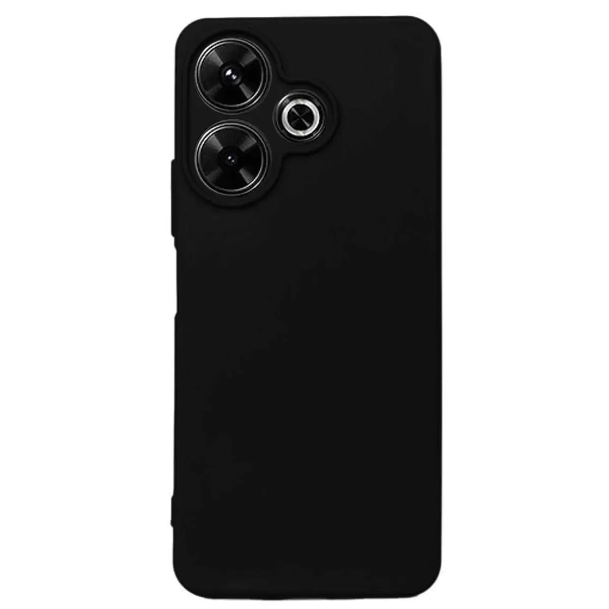 Newface Xiaomi Redmi 13 4G Kılıf First Silikon - Siyah