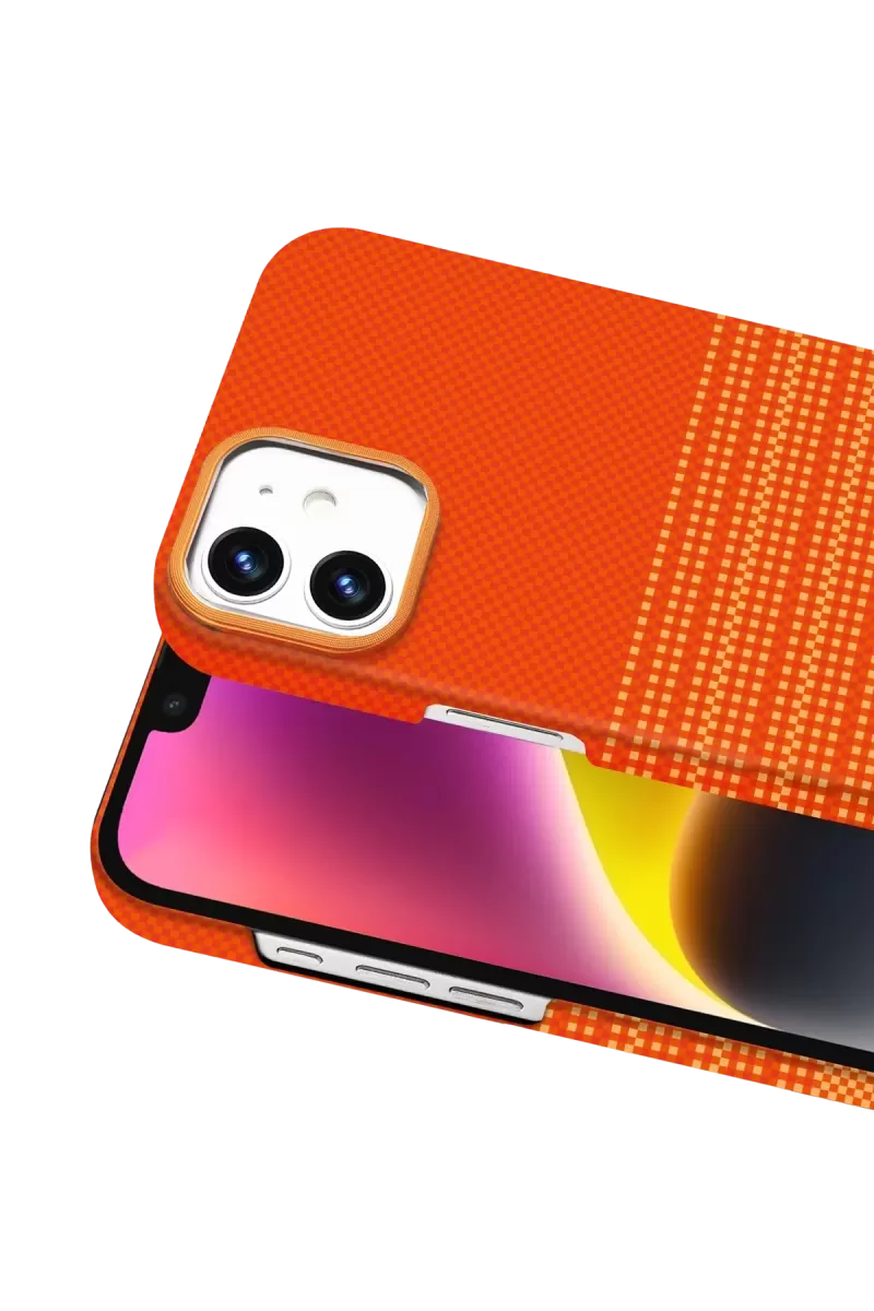 Newface Apple iPhone 11 Vega Magsafe Kapak - Turuncu