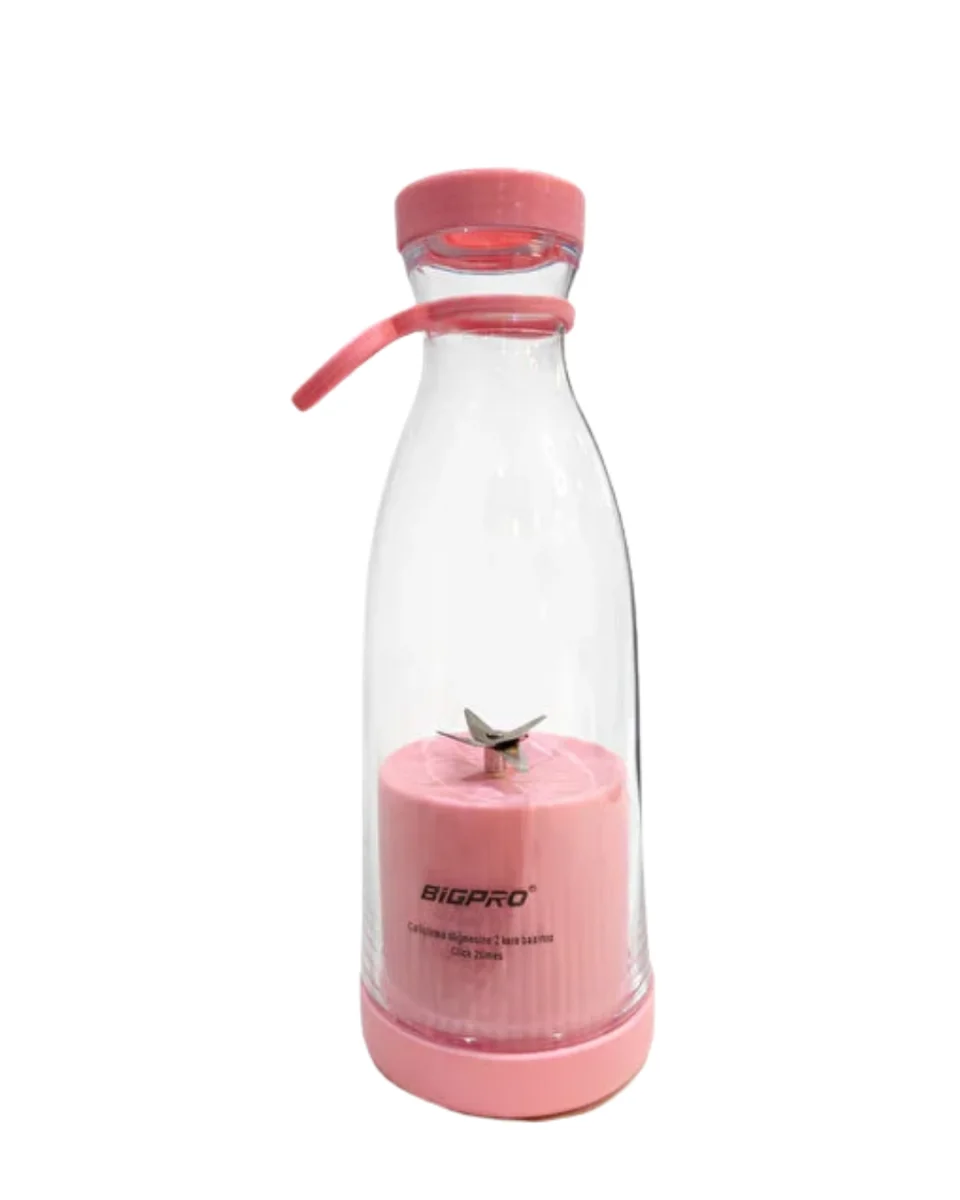 Kablosuz Taşınabilir Blender Smoothie Milkshake Hazırlama Tek Tuş Kullanım