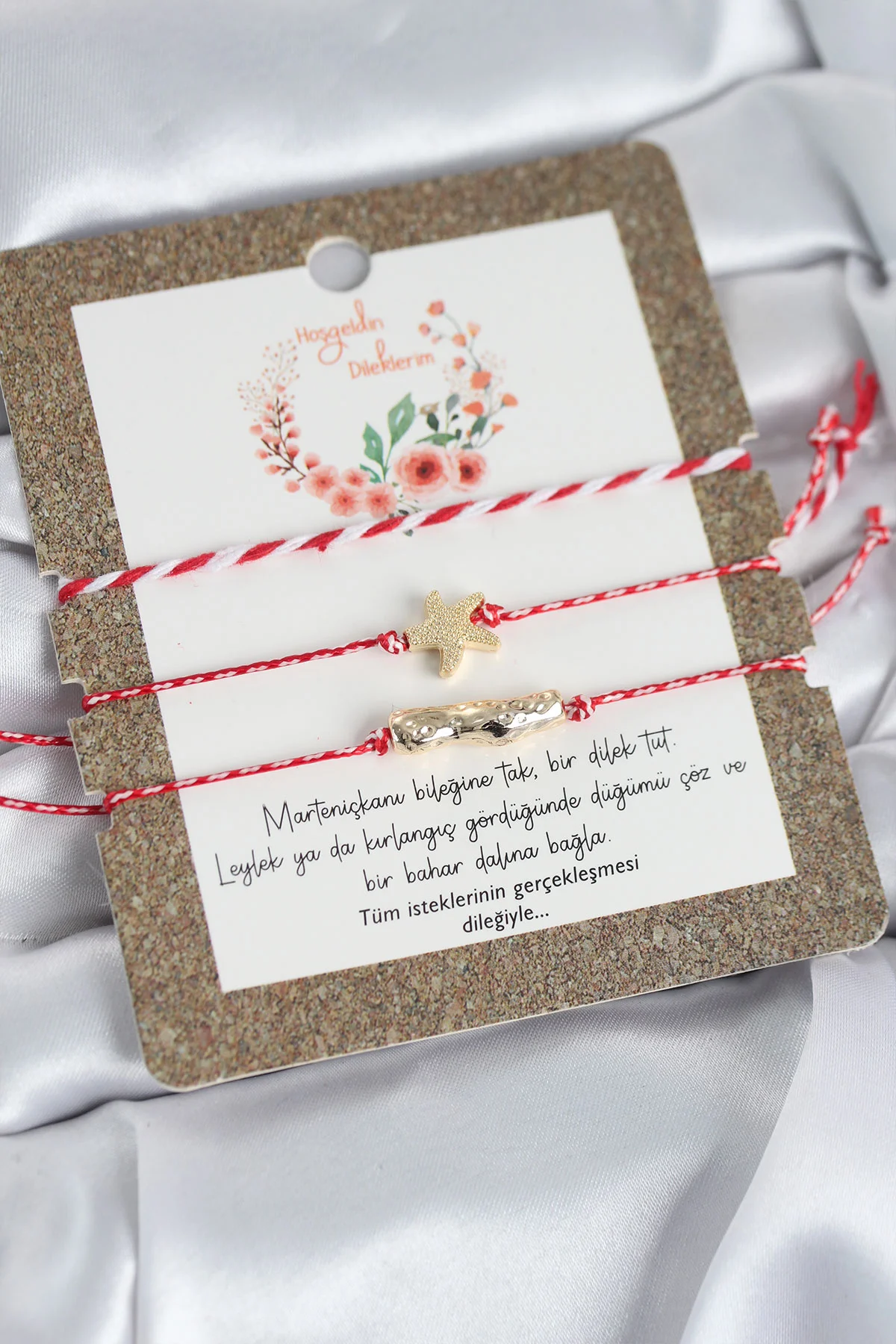 Marteniçka Bileklik 3'lü Deniz Yıldızı Model