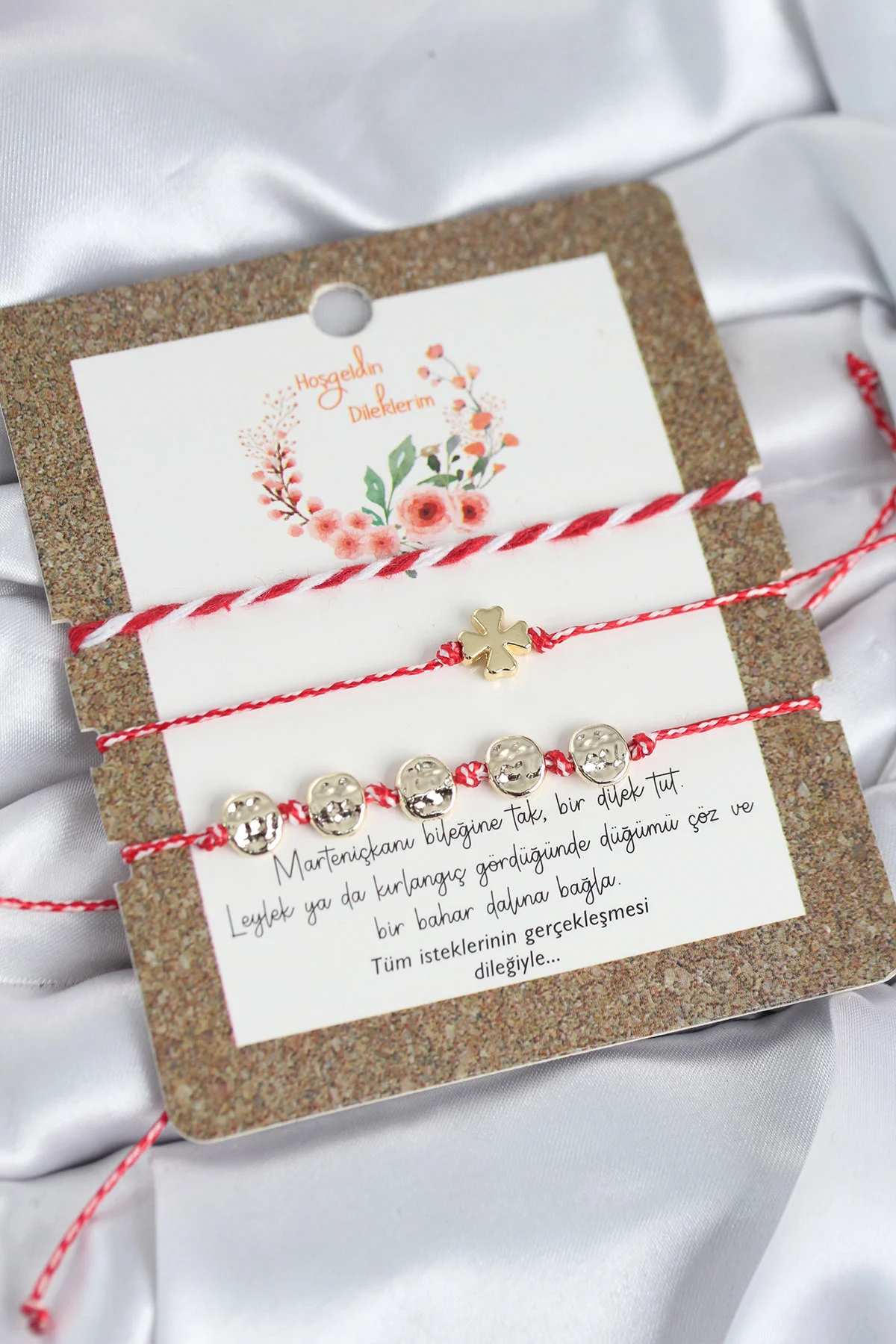 Marteniçka Bileklik 3'lü Yonca Model