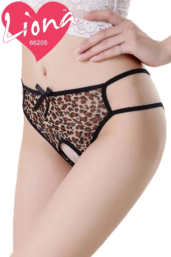 Leopar Desenli Seksi Külot