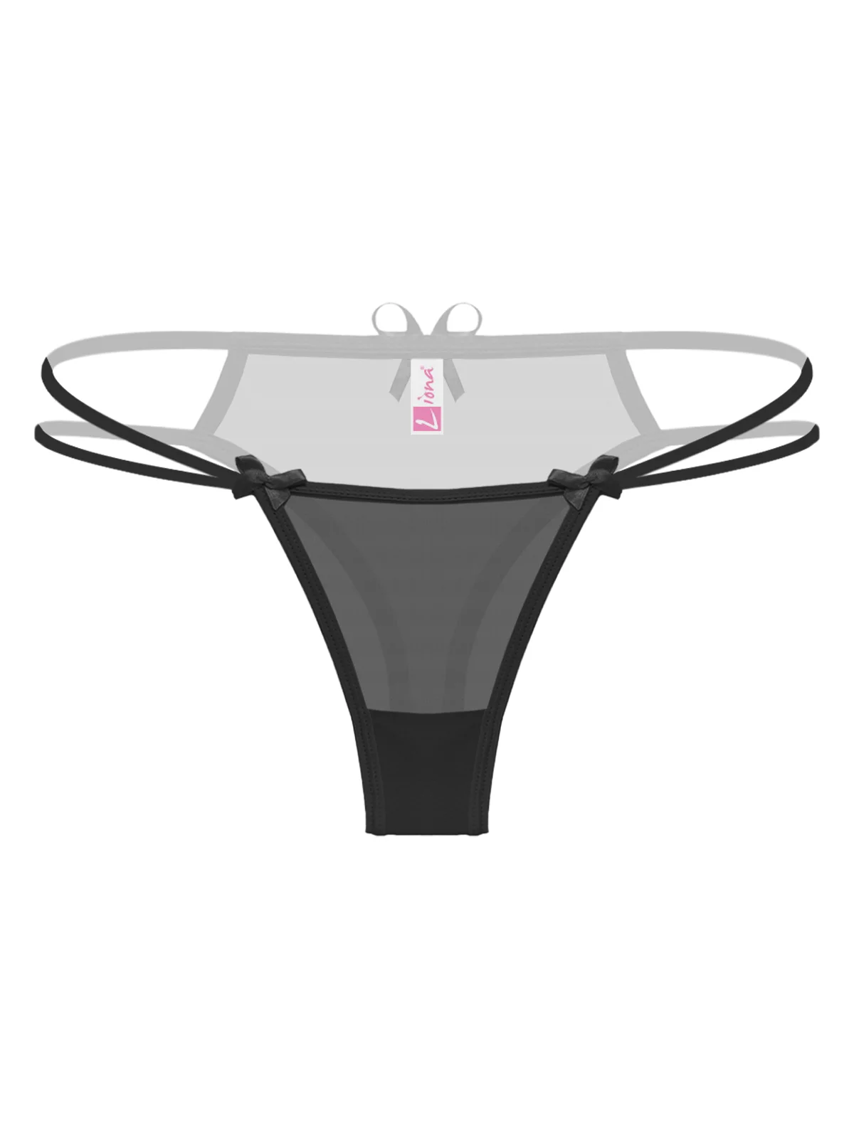 Siyah Kadın Fantezi Külot