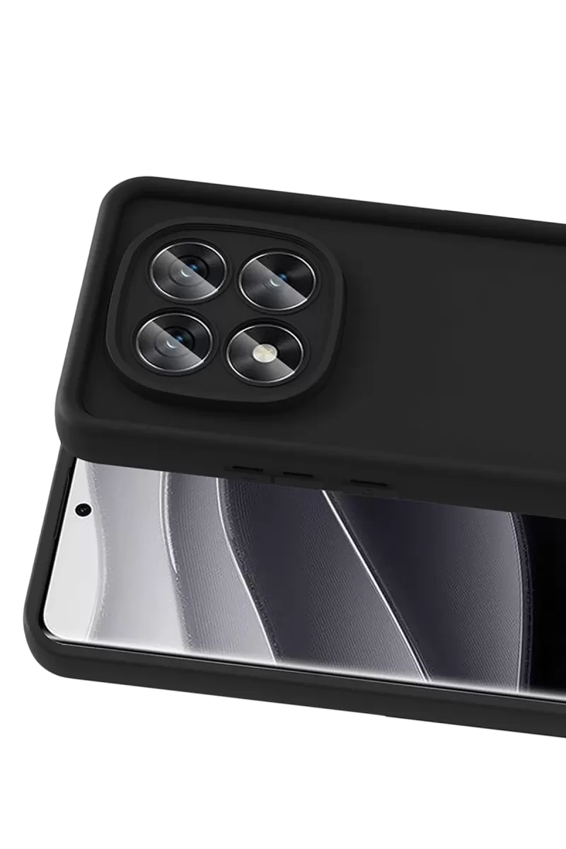 Newface Xiaomi Redmi Note 15 Pro 4G Viera Silikon - Siyah