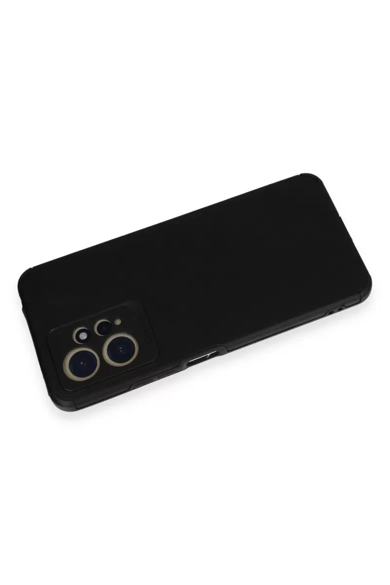 Newface Xiaomi Redmi Note 12 4G Kılıf Loop Deri Silikon - Siyah