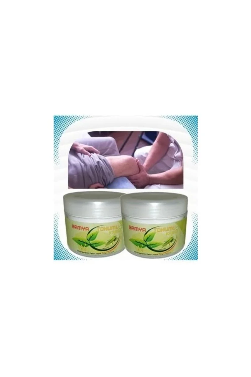 Bamya Tohumu Yağlı Bakım ve Mesaj Kremi 100 ml x 3 Adet