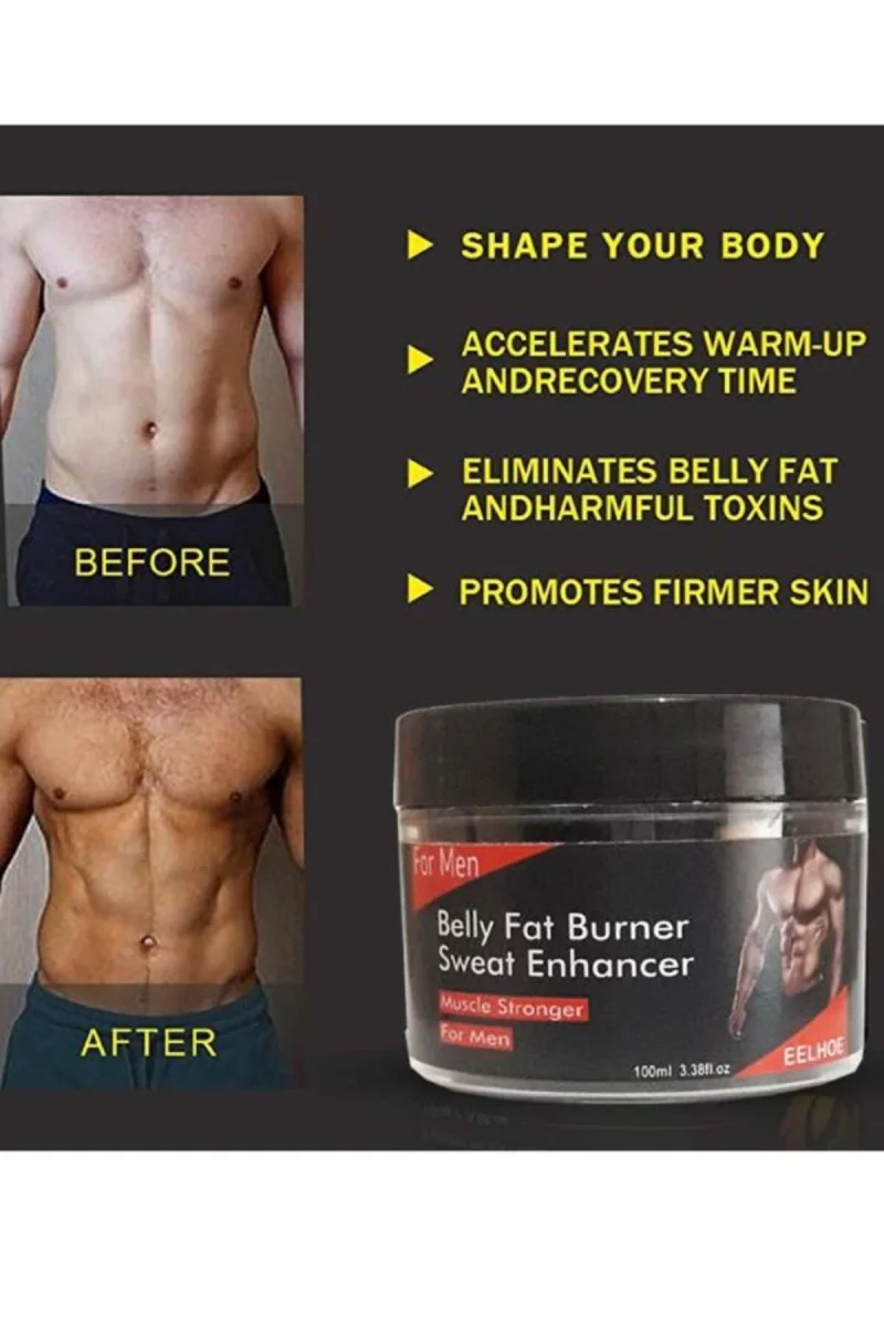 Belly Fat Burner Erkeklere Özel Bölgesel Şekillendirici Krem 100 ml X 2 Adet