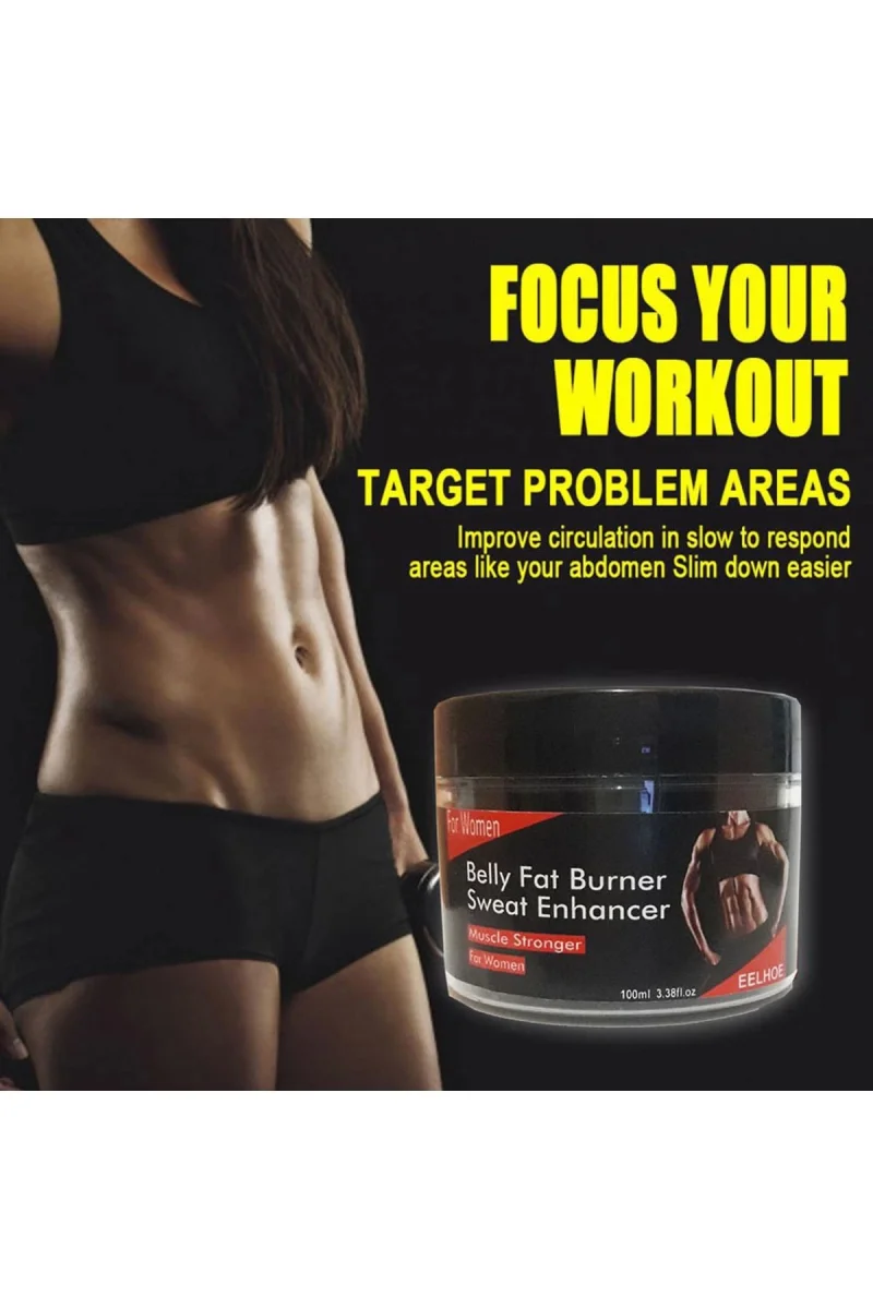 Belly Fat Burner For Women Kadın Hızlı Yağ Giderici Krem 100 ml X 3 ADET