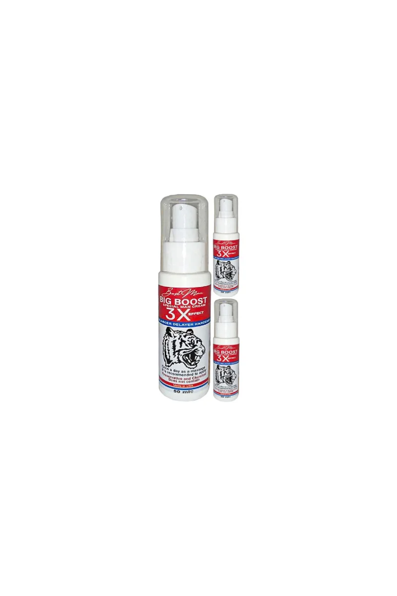 Bigboost Cream 3 Adet 50 ml Erkeklere Özel 3xeffect