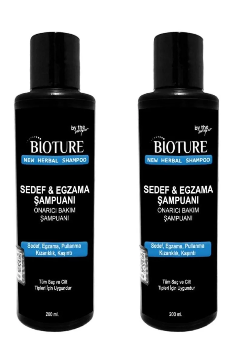 Bioture Eg.zama Sede.f Tahribatlarını Döküntülerini Onaran Bakım Şampuanı 200 ml X 2 Ad