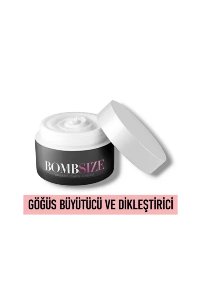 Bombsize Kadınlara Özel Göğüs Geliştirici Dolgunlaştırıcı Sıkılaştırıcı Bakım Kremi 50 ML