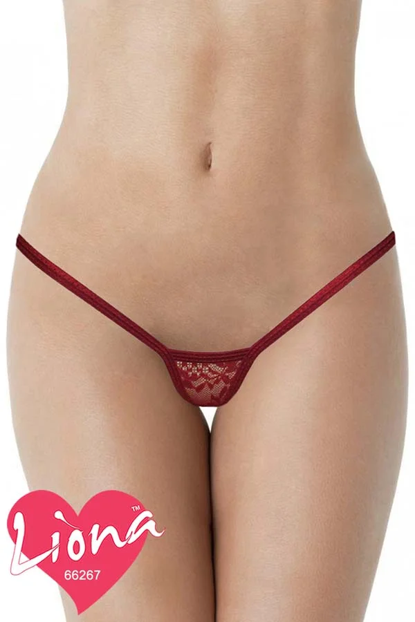 Dantelli Mini Büyük Beden Tanga