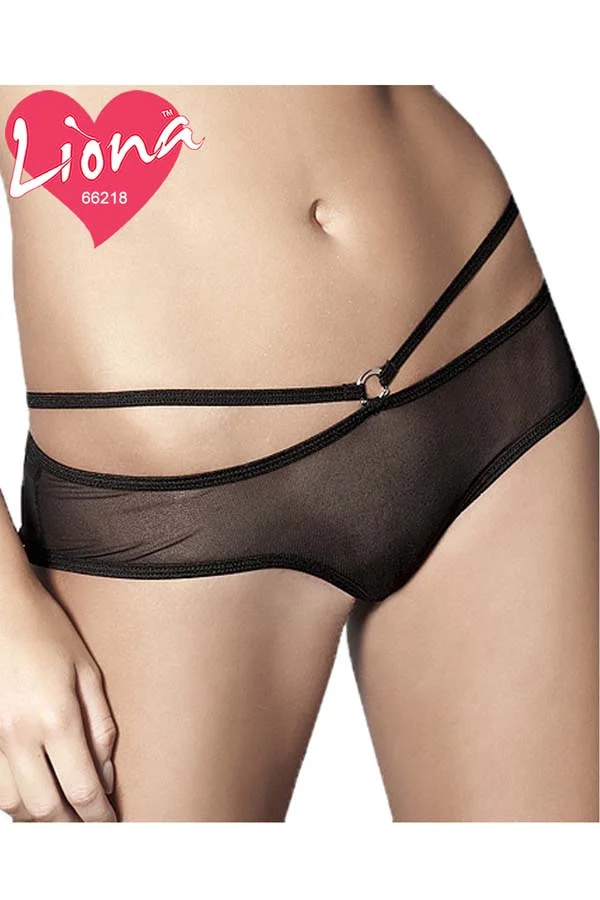 Tüllü Büyük Beden Seksi Kilot