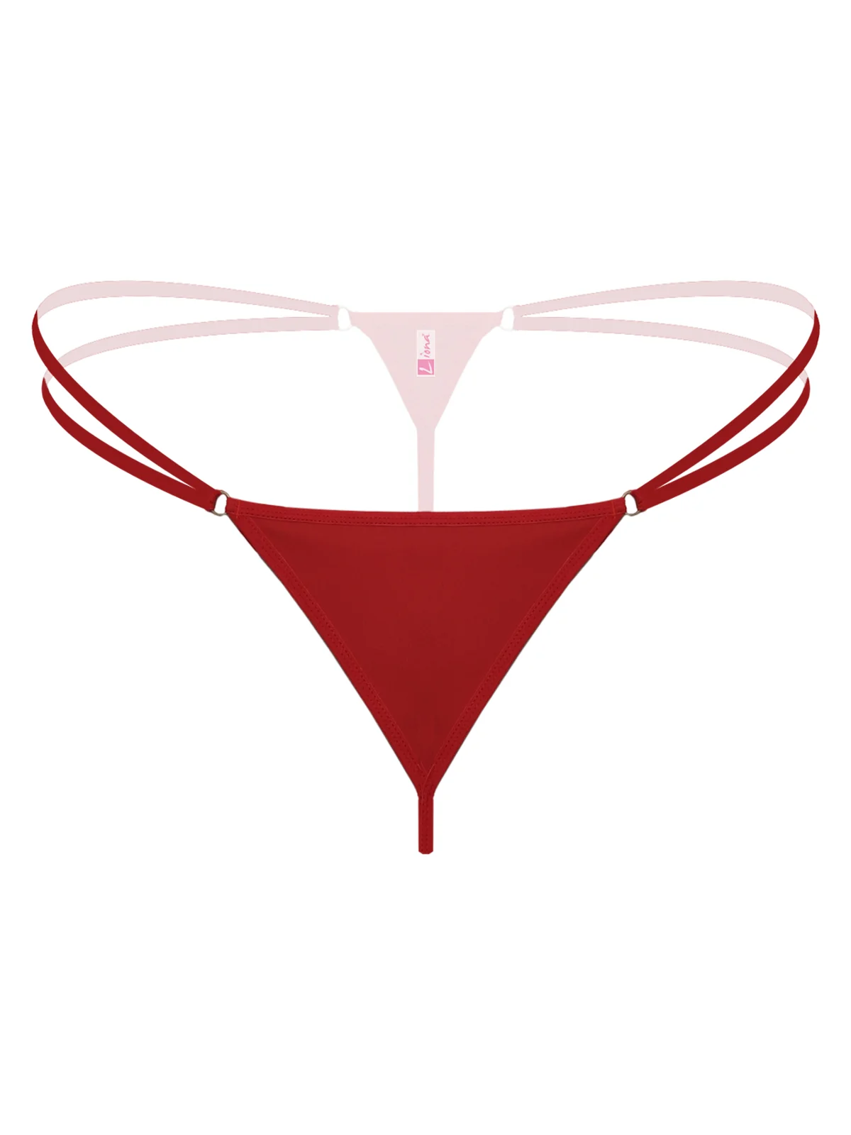 Fantazi İç Giyim Kadın Kırmızı Fantezi Külot