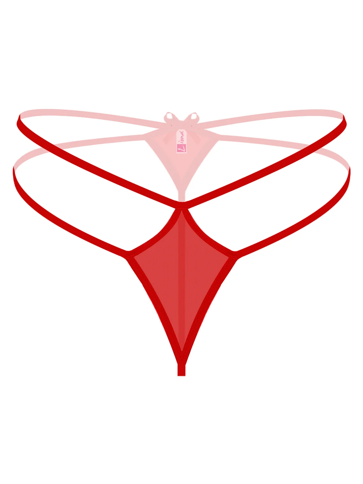 Fantezi İç Giyim Kırmızı String Külot