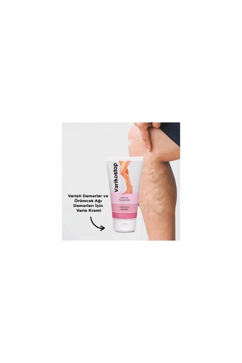 Varikostop Varisli Damarlar İçin Effektif Masaj ve Bakım Kremi 50 ml x 2 adet
