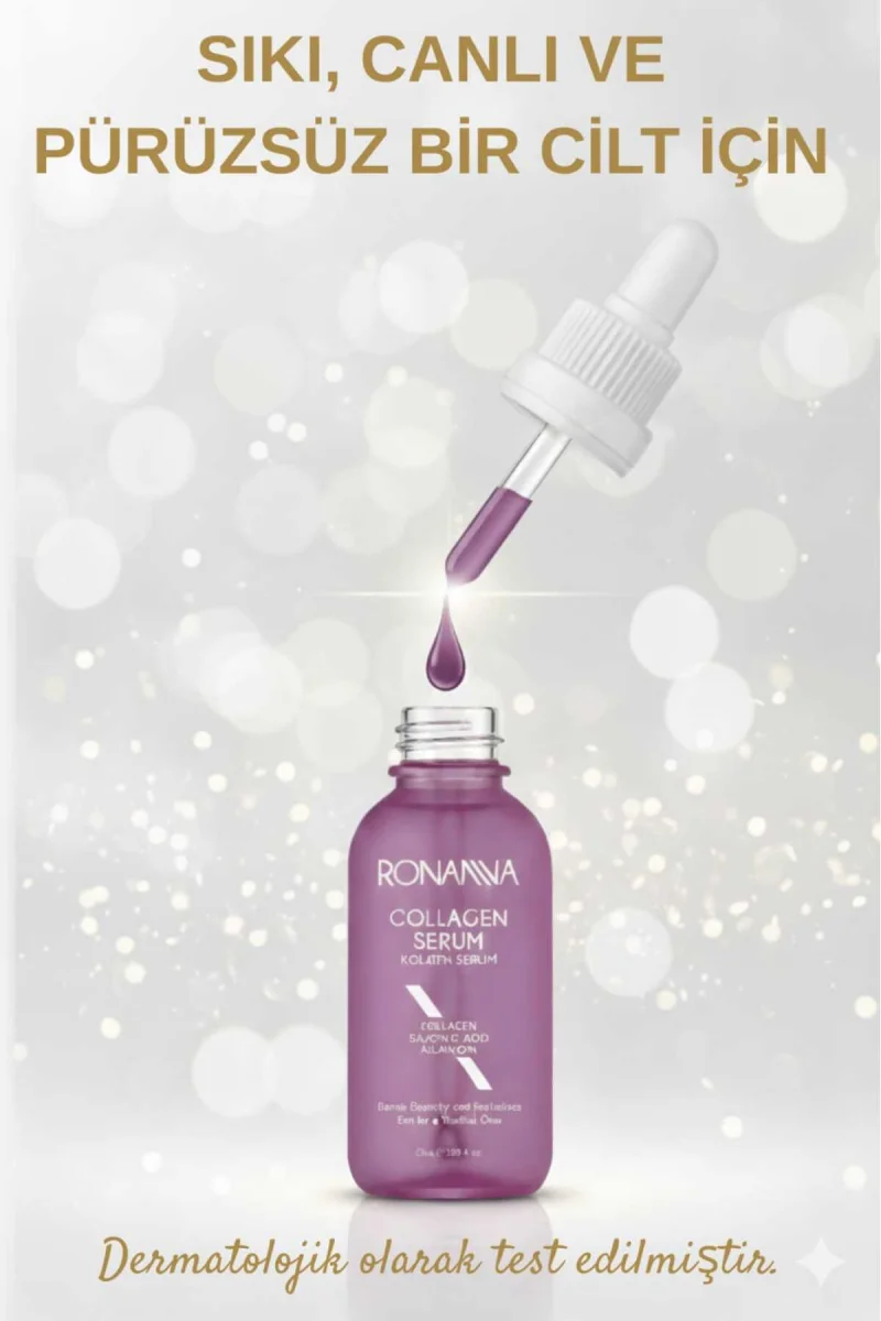 Ronanna Kolajen Serum - Botox Etkili, Allantoin, Salisilik Asit, Hyalüronik Asit - 30ml