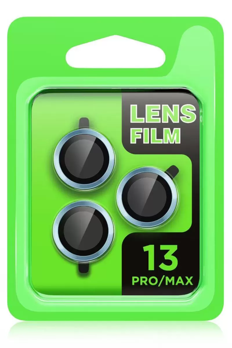 Newface Apple iPhone 13 Pro Max Raze Metal Kamera Lens - Gri