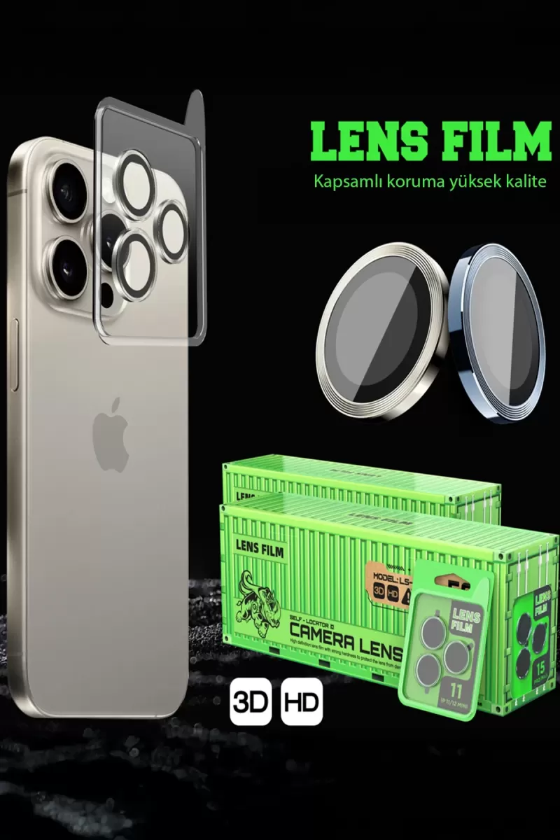 Newface Samsung Galaxy S25 FE Raze Metal Kamera Lens - Gümüş