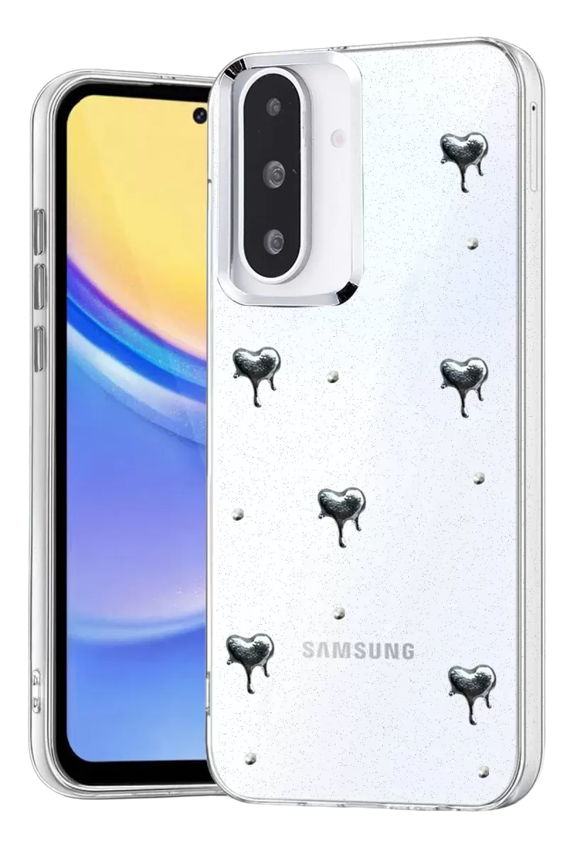 Newface Samsung Galaxy A36 Fiyonk Desenli Kapak - Desen 1