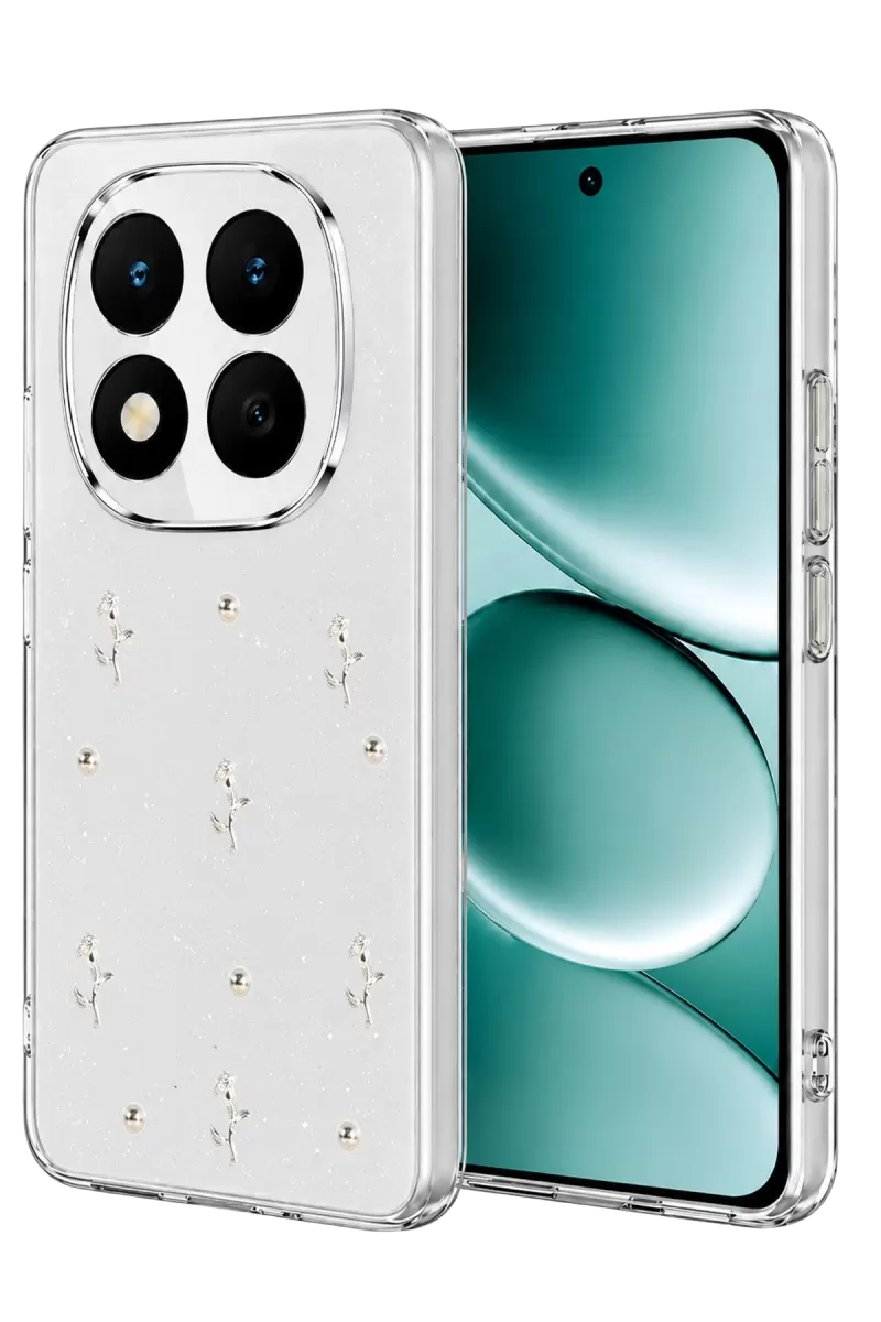 Newface Xiaomi Redmi Note 15 4G Fiyonk Desenli Kapak - Desen 4