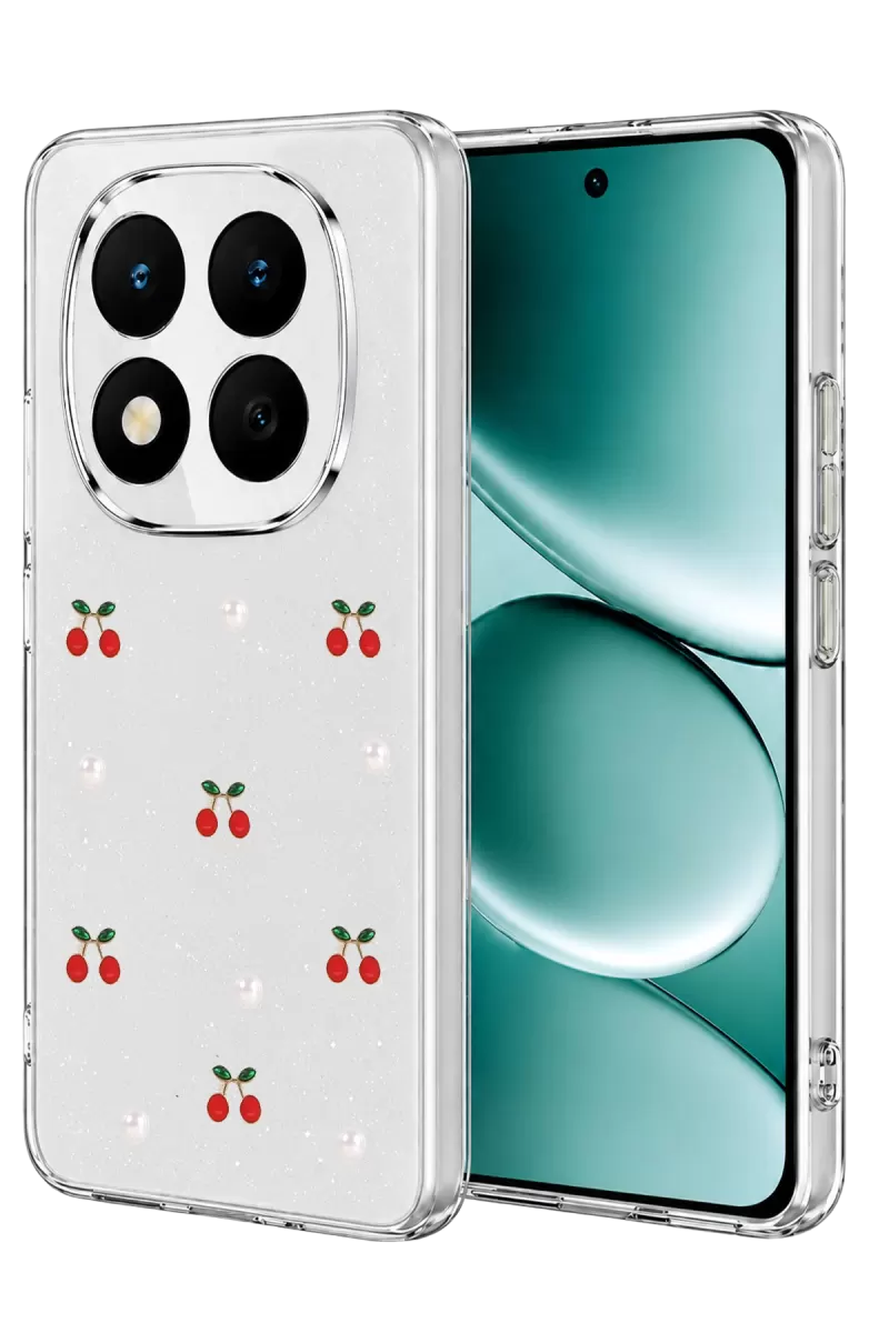 Newface Xiaomi Redmi Note 15 4G Fiyonk Desenli Kapak - Desen 9