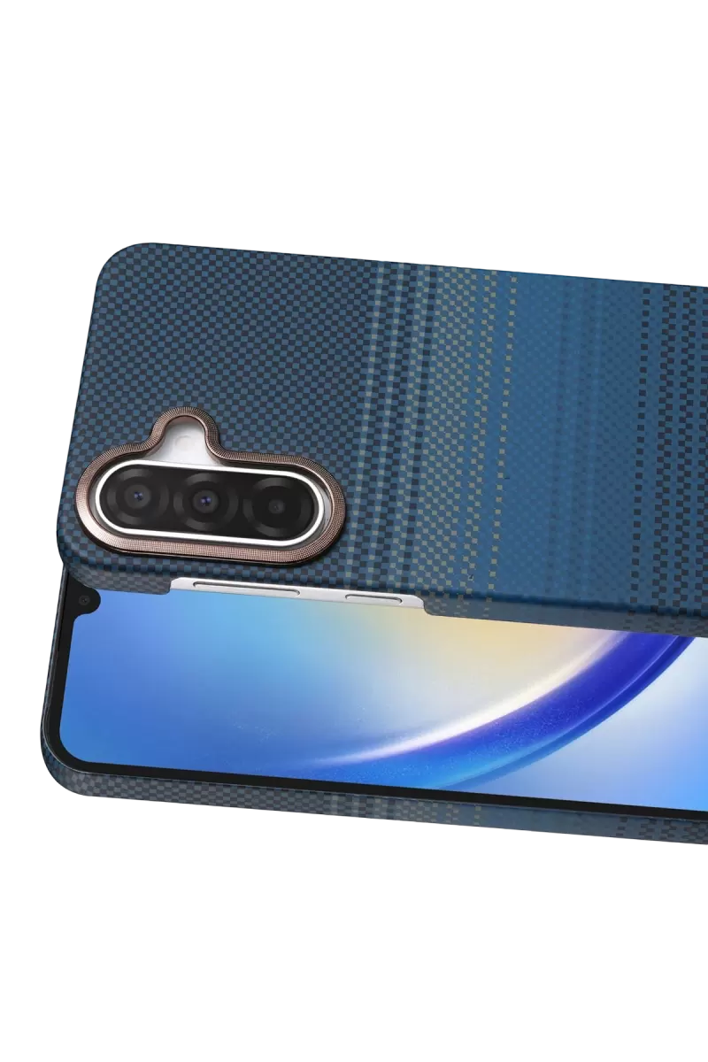 Newface Samsung Galaxy A57 5G Vega Magsafe Kapak - Mavi