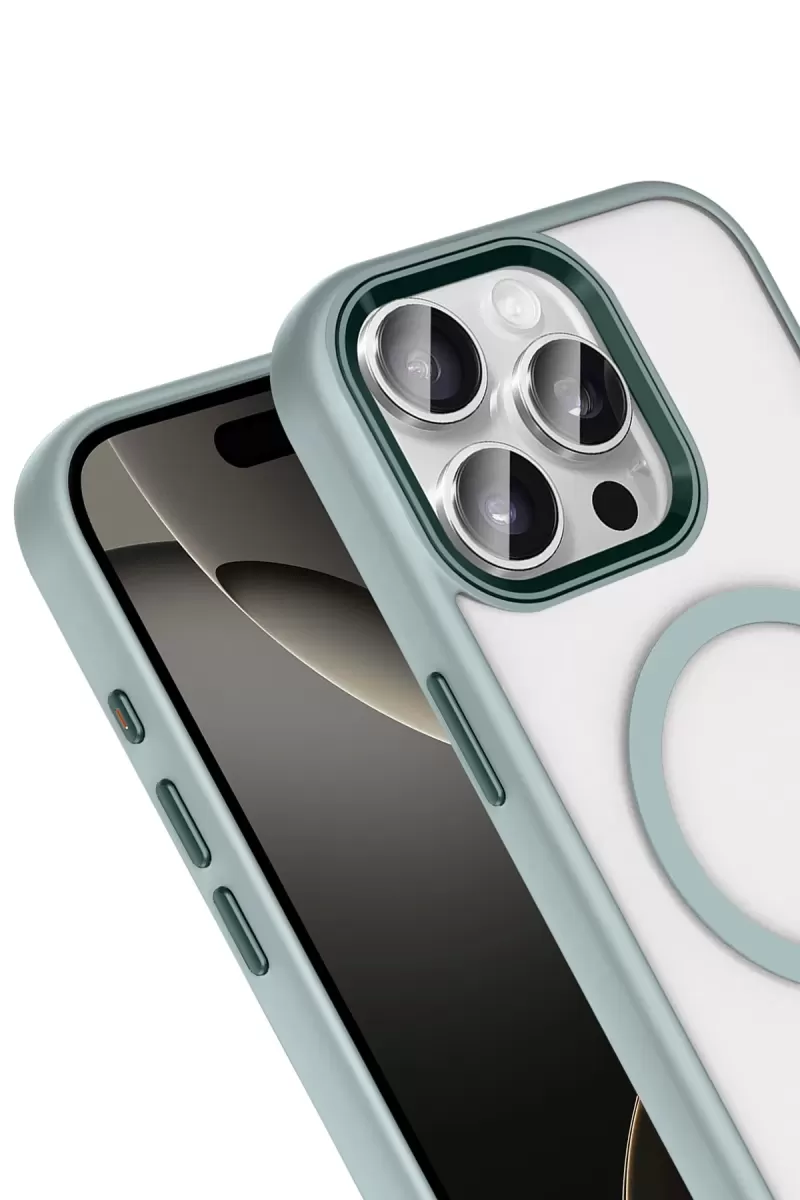 Joko Apple iPhone 15 Pro Max Terea Magsafe Kapak - Gri