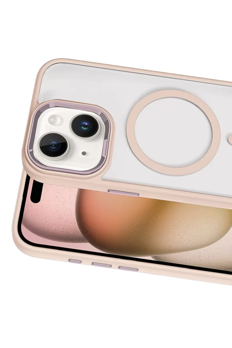Joko Apple iPhone 15 Terea Magsafe Kapak - Pembe
