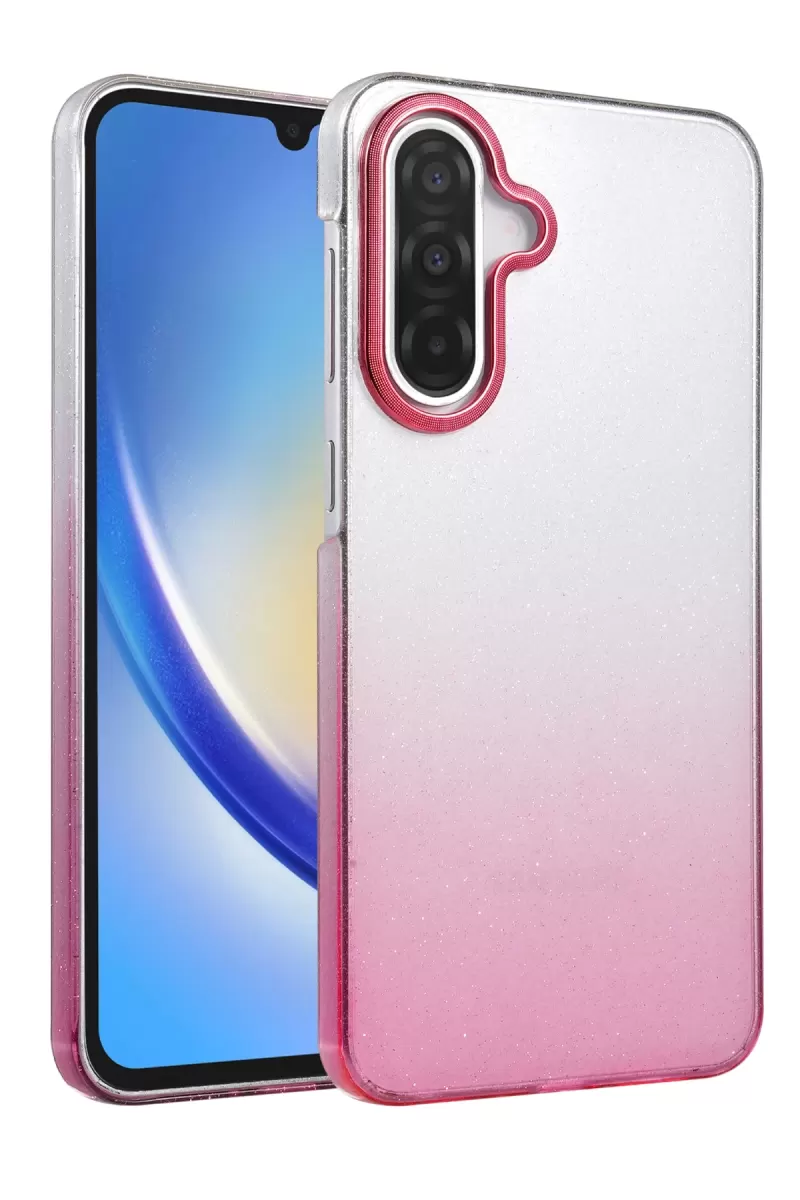 Newface Samsung Galaxy A56 Glossy Kapak - Pembe
